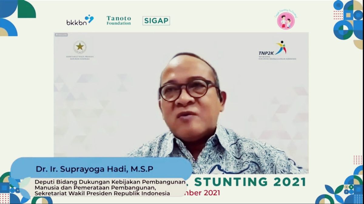 Government Mentions Key To Accelerating Stunting Reduction In Indonesia Needs Cross-Sector Involvement