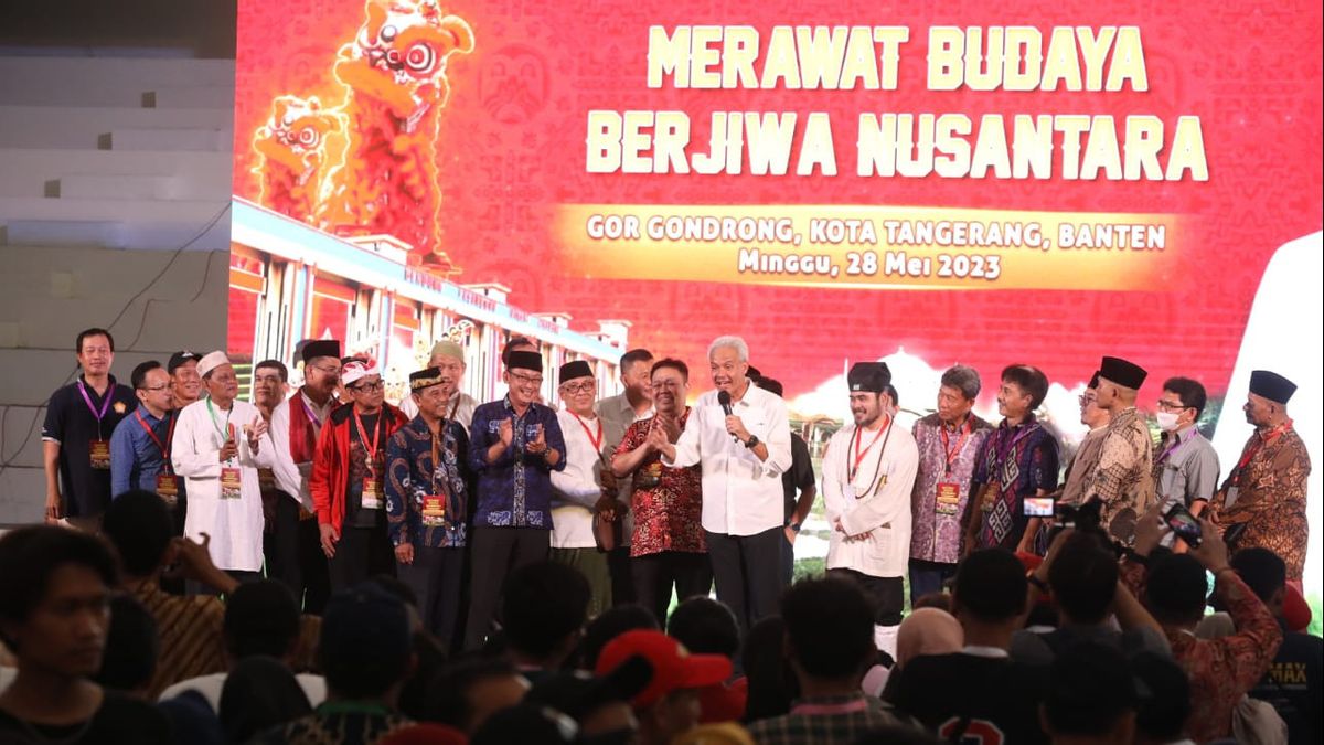 Safari Politik di Banten, Ganjar Pranowo Tekankan Soal Toleransi Beragama