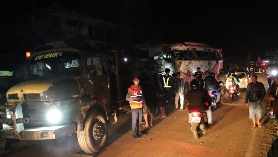 Sopir Bus yang Kabur Usai Kecelakaan Maut di Ciamis Diburu Polisi