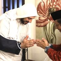 Temui Syekh Ali Jaber, Mahfud MD Pastikan Kasus Penusukan Akan Diusut Tuntas