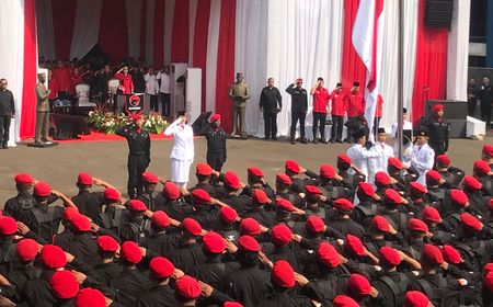 Tak ke IKN, Megawati Jadi Inspektur Upacara HUT RI di Sekolah Partai DPP PDIP