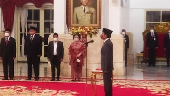 Inaugurating Hadi Tjahjanto As Minister Of ATR/BPN, Jokowi Orders Land And Certificate Disputes To Be Settled Immediately