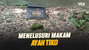 VIDEO: Begini Kondisi Makam Diduga Ayah Tiko, Sosok yang Tinggal di Rumah Mewah Viral Merawat Ibunya