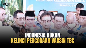 Uji Coba Vaksin TBC, Menkes Budi Tegaskan Indonesia Bukan Kelinci Percobaan