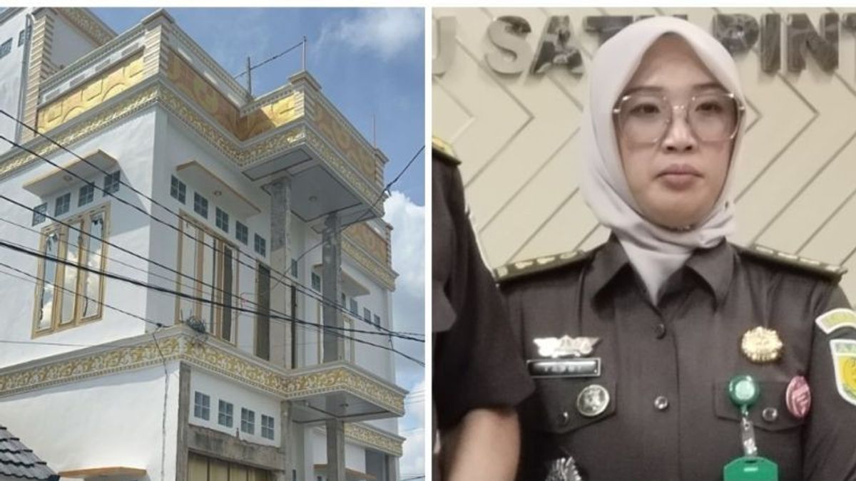 The South Sumatra Prosecutor's Office Finds A 3-story Luxury House With A Golden Wallet Belonging To The Internet Corruption Fugitive