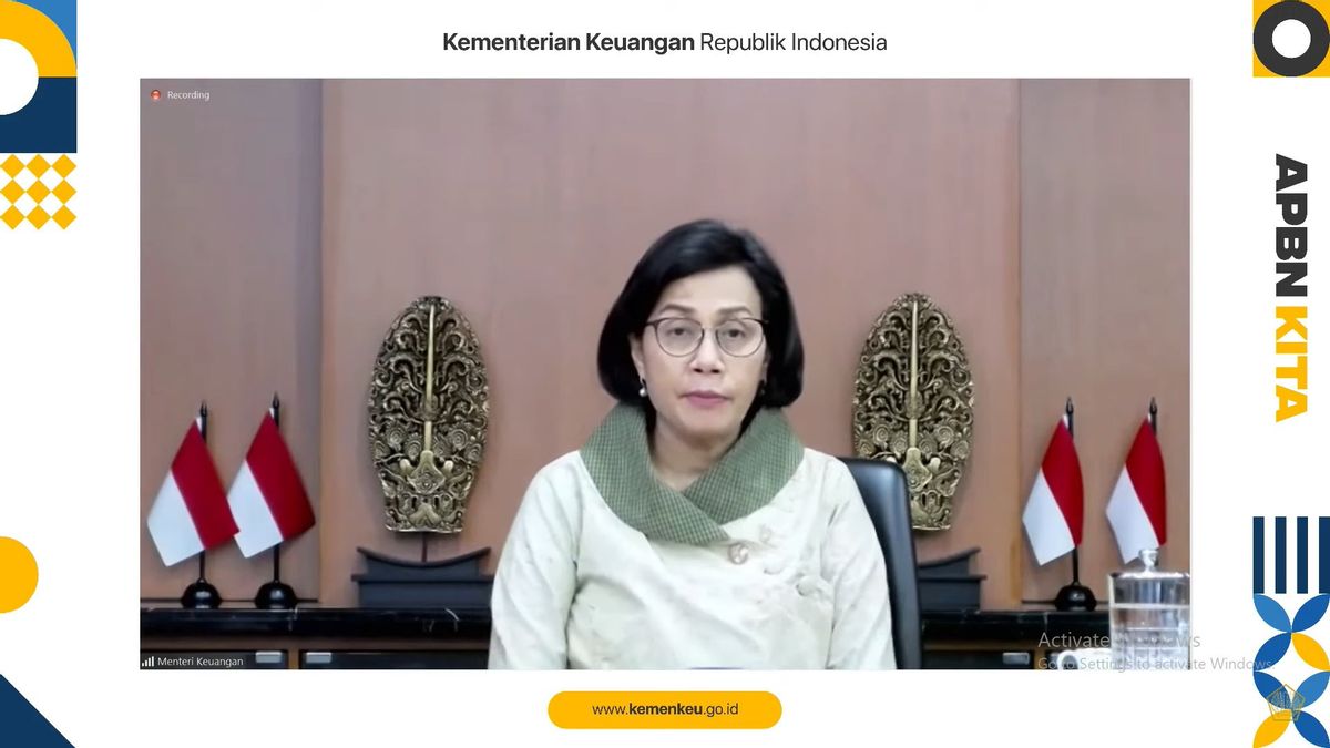 The State Budget Until September Is Still In The Surplus Of IDR 60.9 Trillion, Sri Mulyani: How We Face World Gejolak