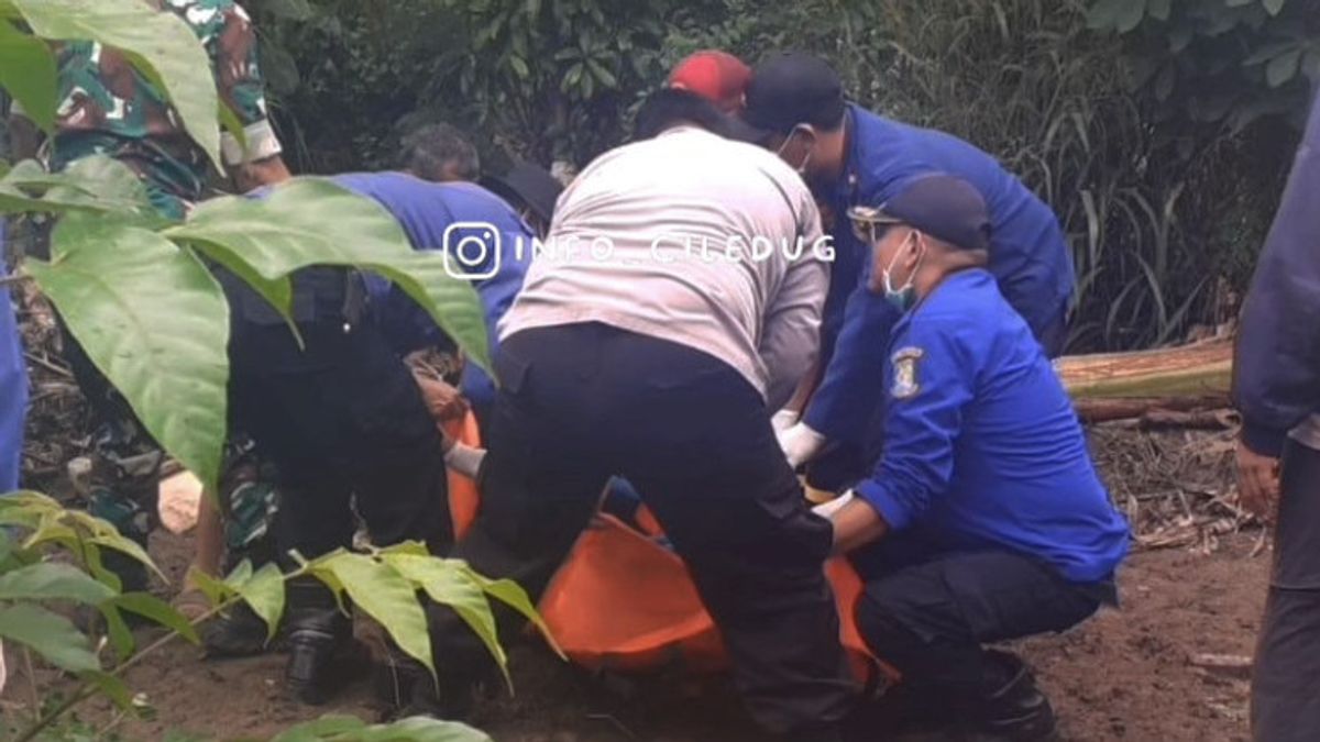 Suspected Drifting Victim, Elderly Woman's Body Found On The Edge Of Jidris River, Tangerang