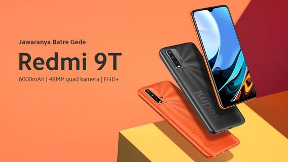 لحوالي 2 مليون IDR، يمكنك الحصول على Xiaomi Redmi 9T مع بطارية جامبو 6.000 ماه