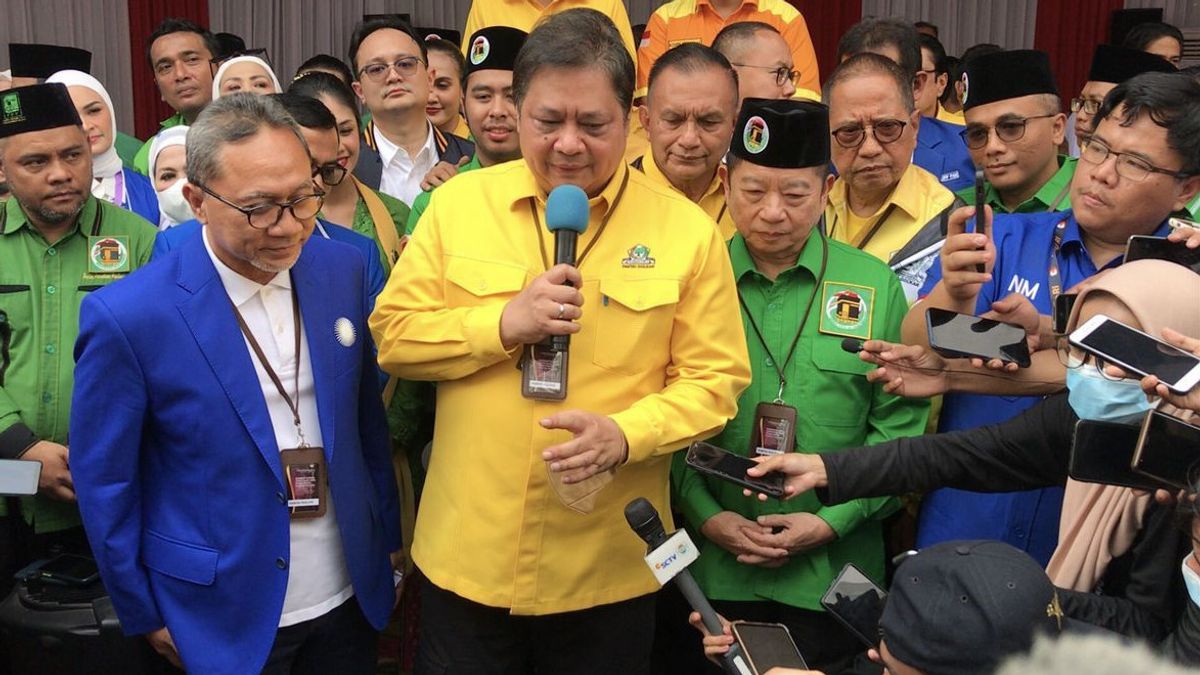 Golkar Insists On Promoting Ketum To Become KIB Presidential Candidate, SMRC: Airlangga's Electability Needs To Be Boosted