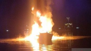 Two Crew Members Were Injured In The Ship Fire In Ambon