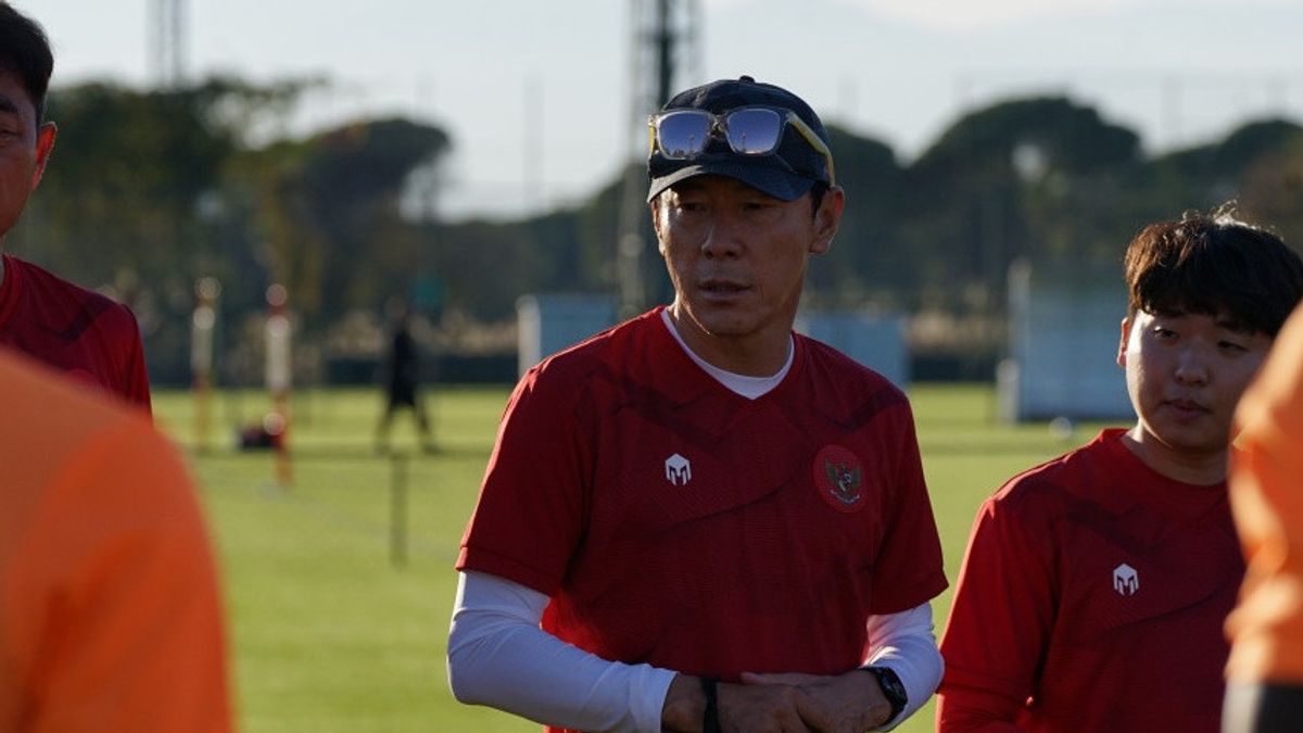 Contre Le Myanmar, Shin Tae-yong Prépare Le Schéma De L’équipe Nationale Sans Egy Et Elkan