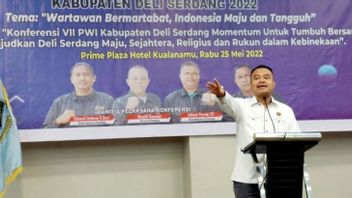 Ketua PWI Sumut Minta Bupati Deli Serdang Beri Perhatian pada Wartawan