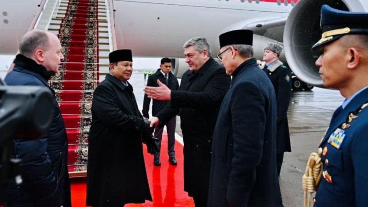    Prabowo Tiba di Moskow, Bakal Temui Putin di Istana Kremlin