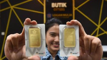 Harga Emas Antam Naik Rp3.000 ke Rp1.481.000 per Gram