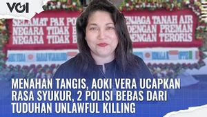 VIDEO: Menahan Tangis, Aoki Vera Ucapkan Rasa Syukur, 2 Polisi Bebas dari Tuduhan Unlawful Killing