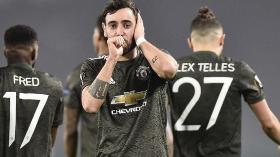 Bruno Fernandes Marque Brace Que MU Beat Sociedad 4-0