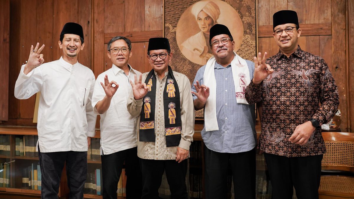 Meeting Pramono-Rano Again, Anies Raises 3 Fingers: Eats Steps, Fights For Jakarta Residents