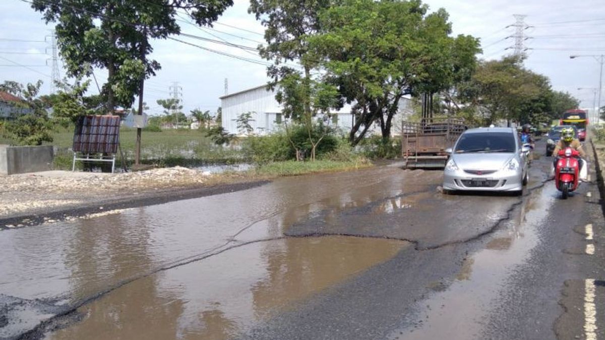 Damaged Roads In Kudus Now Capai 166 Kilometers Due To Floods