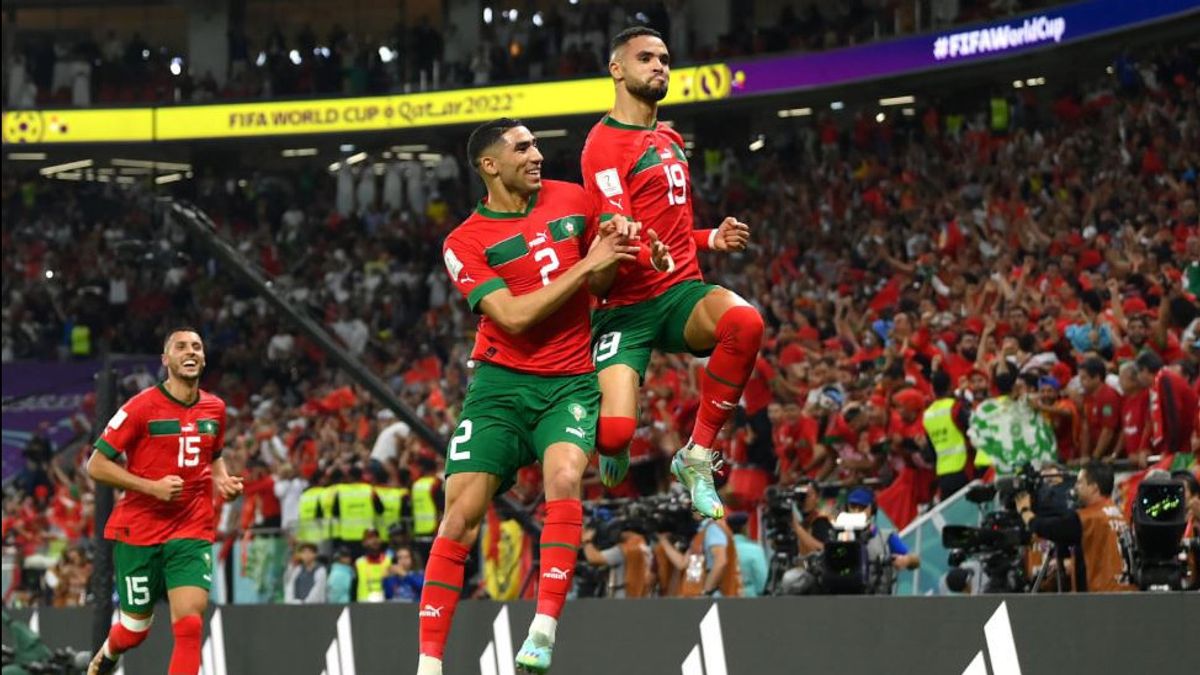 2022年世界杯：淘汰葡萄牙，摩洛哥成为非洲第一支晋级半决赛的球队