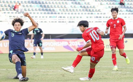 Thailand U-19 Lolos ke Final Piala AFF U-19 Usai Kalahkan Australia 1-0