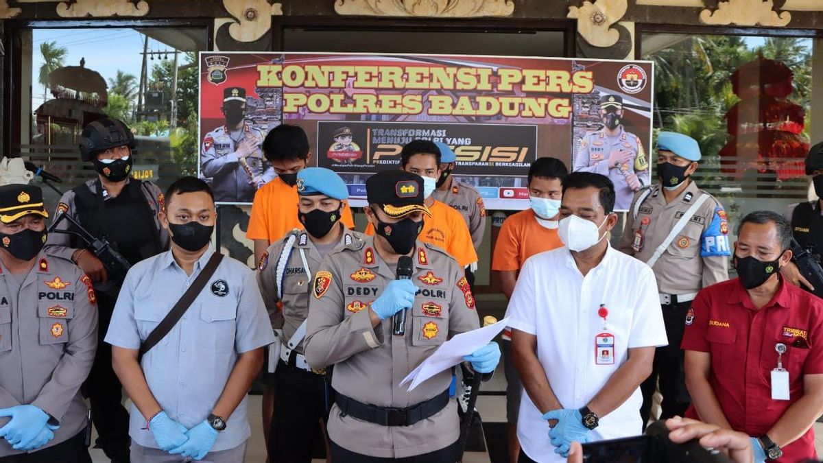 Polisi Gagalkan Peredaran Sabu Rp2 Miliar di Badung Bali
