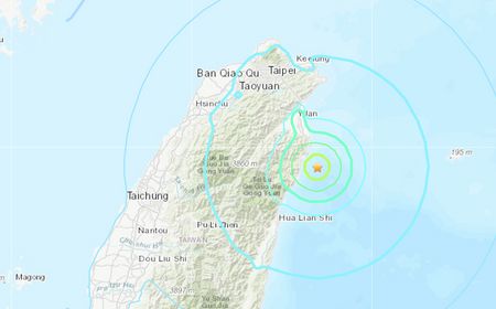 Gempa Taiwan Guncang Gedung-gedung Taipe, Belum Ada Laporan Kerusakan