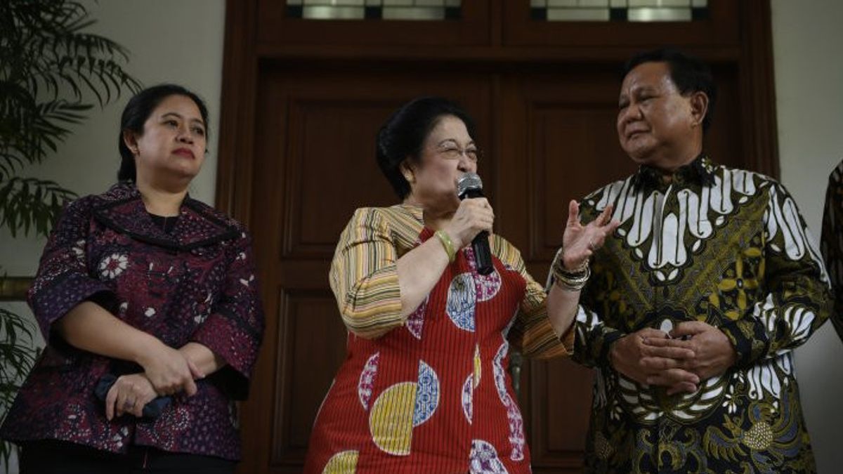 PDIP: Megawati Will Meet Prabowo Before The Inauguration Of The President