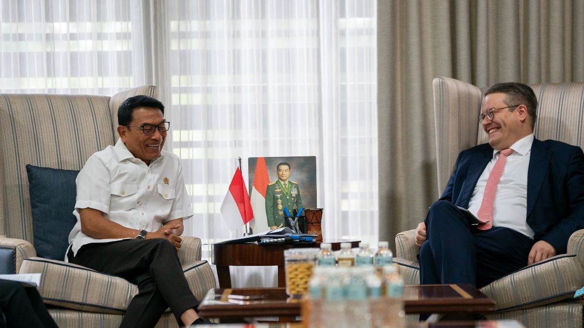 Receiving A Visit From Minister Tobias Lindner, KSP Moeldoko Discusses Indonesian-German Cooperation