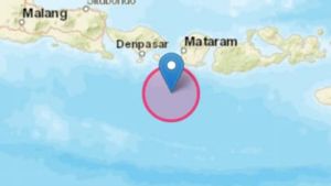 星期三早上,M 5.2地震Guncang NTB到巴厘岛