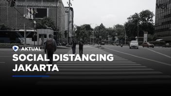 Jakarta Sepi Tanpa Interaksi Manusia