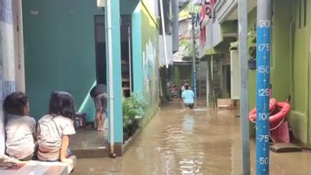 かつて数百のRTを浸したジャカルタの洪水は、今日の午後に完全に後退しました