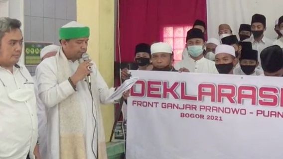 Islamic School Students In Bogor Declare Support For Ganjar Pranowo-Puan Maharani