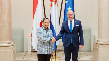 The Deputy Minister Of Foreign Affairs Of The Republic Of Indonesia Prioritizes Dialogue To Peaceful Efforts When Meeting The Croatian Foreign Minister