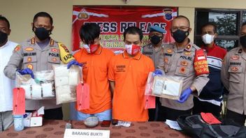 Starting From OTT 2 Actors Who Are Transactions, Banjarmasin Police Find Hundreds Of Grams Of Shabu