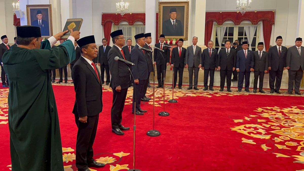 Jokowi Officially Inaugurates Rosan Roeslani As Minister Of Investment To Replace Bahlil Lahadalia