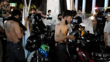 70 Pemuda Diamankan Polresta Bogor Gegara Konvoi Sambil Buat Keributan