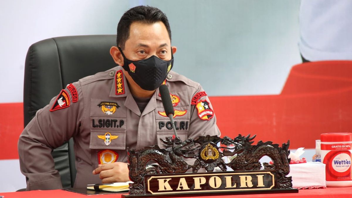Omicron Terdeteksi di Indonesia, Jenderal Sigit Minta Vaksinasi Dipercepat dan Tingkatkan Pengawasan Prokes