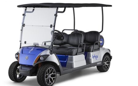 Upaya Kurangi Emisi, Yamaha Hadirkan Mobil Golf Bertenaga Hidrogen