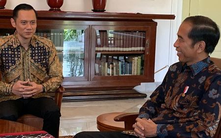 Jokowi dan AHY Bicara 4 Mata di Tengah Isu Reshuffle Kabinet