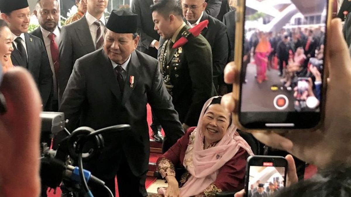 Prabowo Subianto 计划与Gus Dur的妻子和他的女儿Yenny Wahid会面