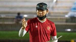 Soal Ricky Kambuaya Dilanggar Pemain Singapura tapi Tak Dapat Penalti, Shin Tae-yong: Hargai Keputusan Wasit karena Hasilnya Tetap Sama Saja