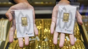 Turun Rp7.000, Harga Emas Galeri 24 jadi Rp2,688 Juta per Gram