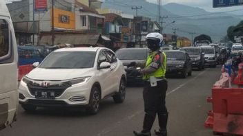 Jalur Jabar Selatan Lintas Limbangan Mulai Diberlakukan Satu Arah