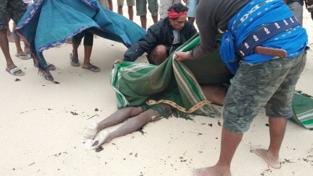 مفقود أثناء الصيد ، العثور على أحد سكان غرب سومبا NTT ميتا