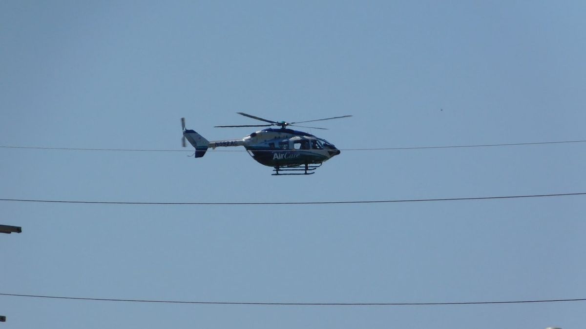 训练直升机在布珀塔西布布尔坠毁