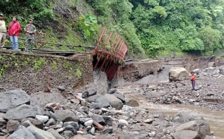 2 Saluran Pipa Air Rusak, BPBD Analisis Longsor di Jalur Air Terjun Probolinggo