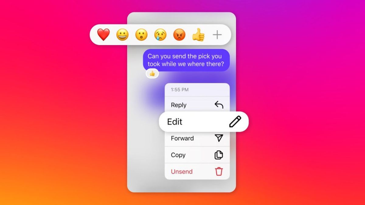 Meta Launches Message Edit Feature On Instagram Direct Message