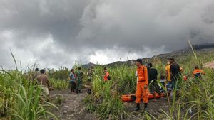 ドクノ山噴火、2人の外国人登山者が捜索中