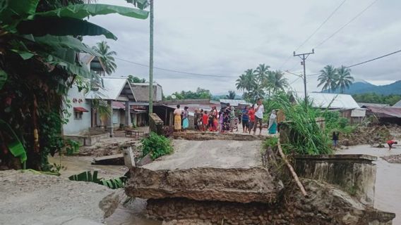 Puluhan Rumah Terdampak Banjir dan Longsor Terjang Tiga Dusun di Kabupaten Sigi Sulteng