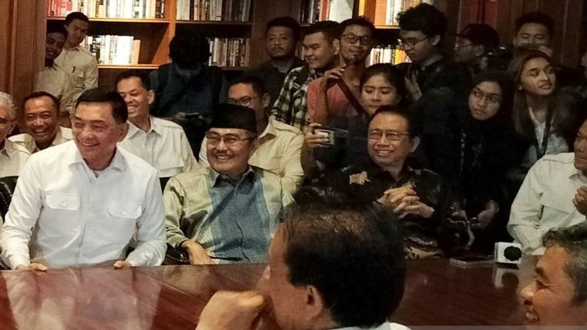 Accompanying Prabowo In Hambalang, Jimly Asshiddiqie-Marzuki Alie Actively Gives Input To Gerindra